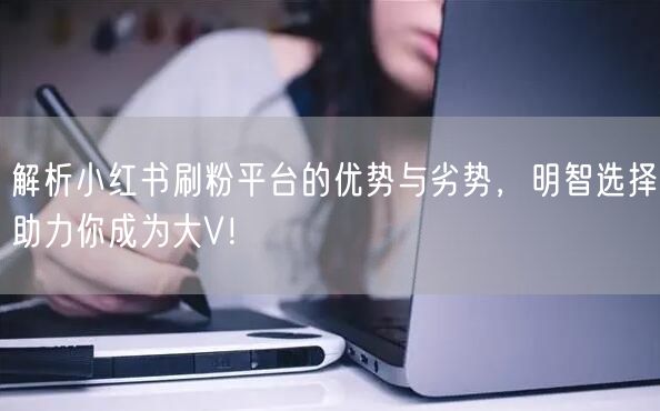 解析小红书刷粉平台的优势与劣势，明智选择助力你成为大V！