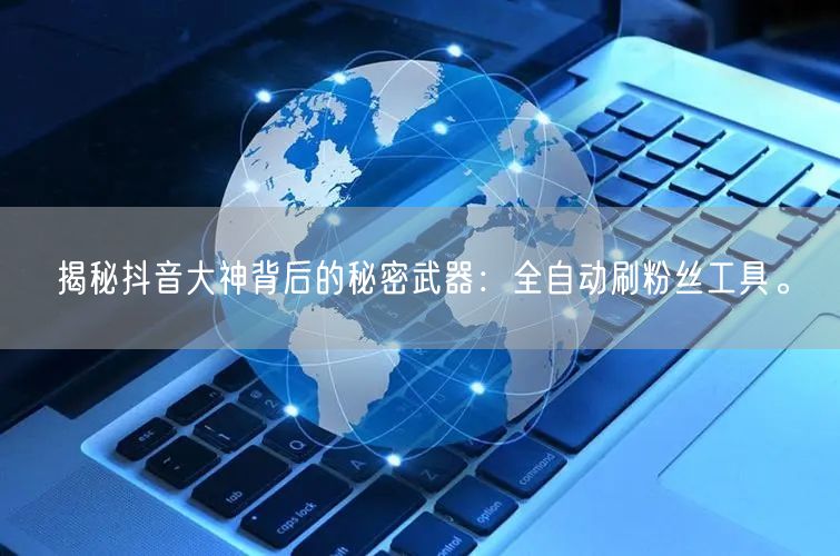揭秘抖音大神背后的秘密武器：全自动刷粉丝工具。