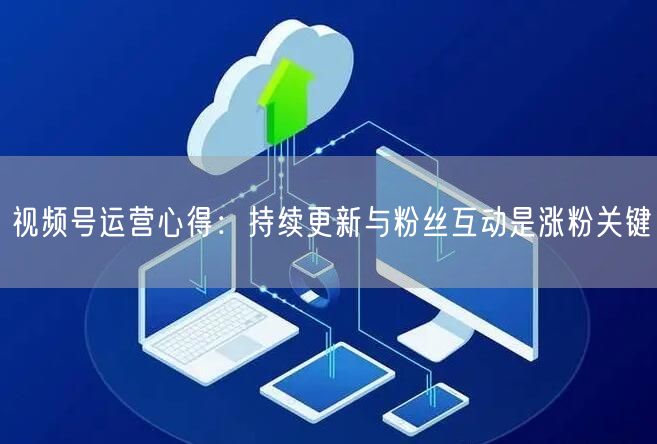 视频号运营心得：持续更新与粉丝互动是涨粉关键