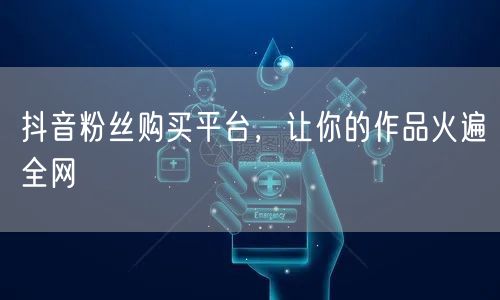 抖音粉丝购买平台，让你的作品火遍全网